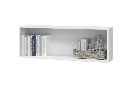 Шкаф настенный с 1 дверью бетон Оливер    