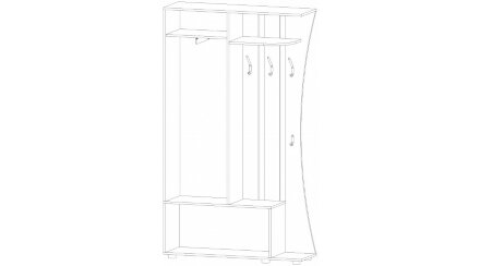 Прихожая Катрин,  шимо 