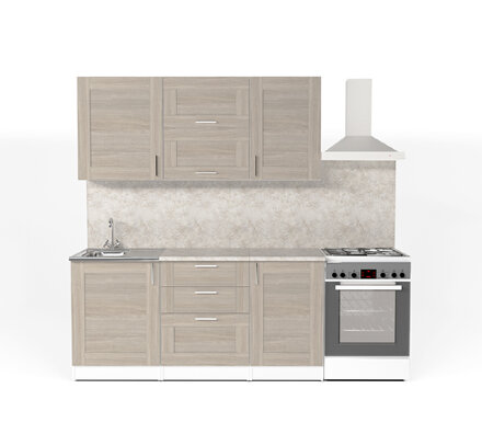 Кухонный гарнитур Лира экстра, 170 см 